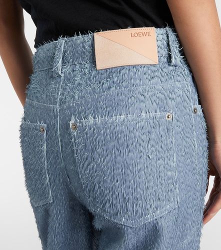 Loewe Gerade Hose aus Leder - Loewe - Modalova