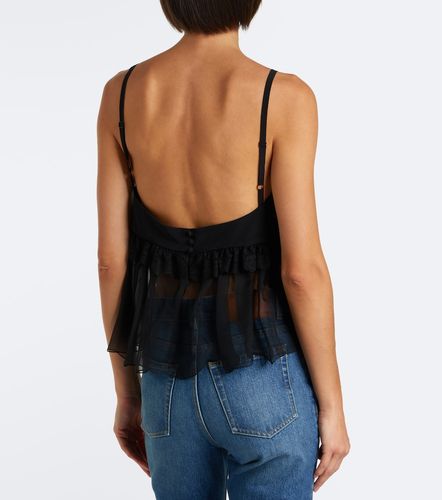 Chloé Top in seta crêpe de chine - Chloe - Modalova