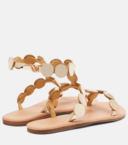 Triton embellished leather gladiator sandals - Ancient Greek Sandals - Modalova