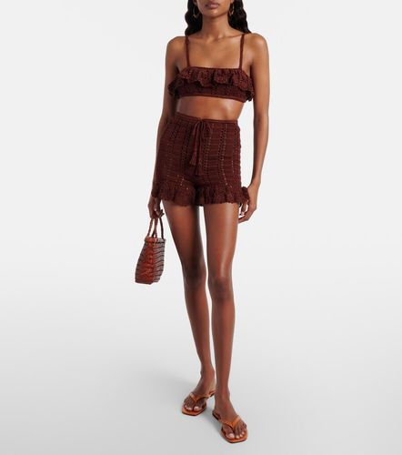 Shorts aus Häkelstrick - Anna Kosturova - Modalova