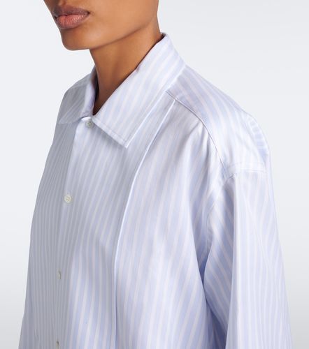 Abito chemisier in twill di cotone a righe - JW Anderson - Modalova