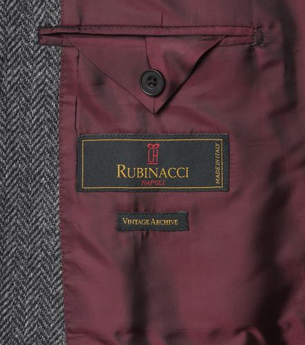 Herringbone virgin wool blazer - Rubinacci - Modalova
