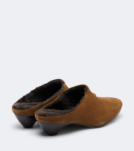 Allegra shearling-lined suede mules - Le Monde Beryl - Modalova