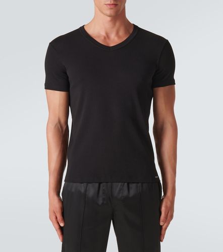 Camiseta de mezcla de algodón - Tom Ford - Modalova