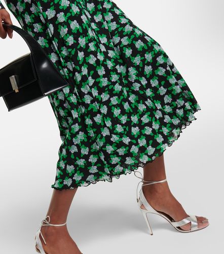 Abito midi Fabian a pois - Diane von Furstenberg - Modalova