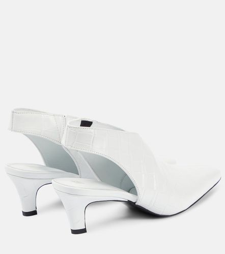 Pumps slingback The Croco Slim in pelle - Toteme - Modalova