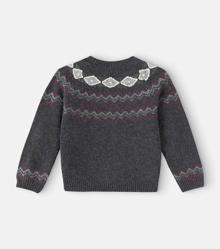 Jersey Grimaldi de lana en jacquard - Bonpoint - Modalova