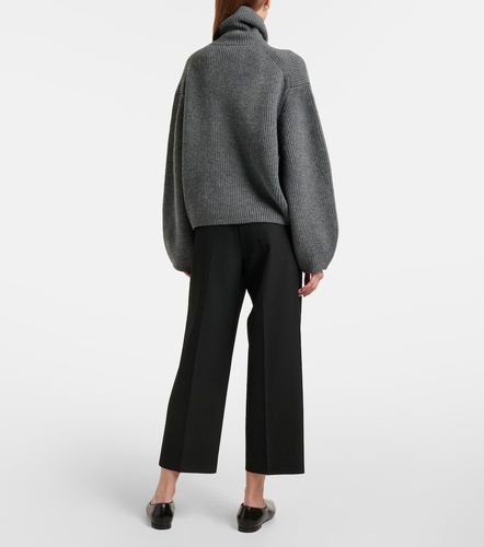 Pullover in misto lana a coste - Toteme - Modalova