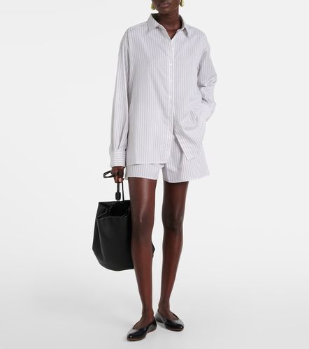 Shorts Cairo in misto cotone a righe - Asceno - Modalova
