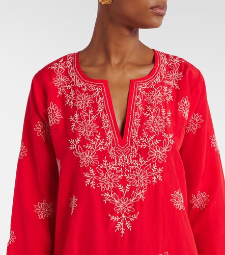 Juliet Dunn Embroidered silk kaftan - Juliet Dunn - Modalova