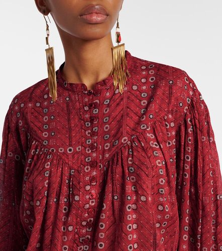 Salika printed cotton blouse - Marant Etoile - Modalova