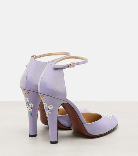Hi Dolly 105 embroidered satin pumps - Valentino Garavani - Modalova