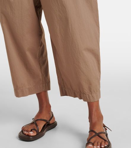 Pantalones anchos Sophia de popelín de algodón - Velvet - Modalova