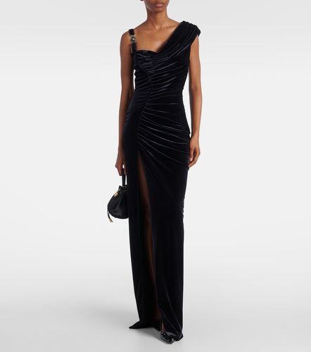 Versace Robe aus Samt - Versace - Modalova