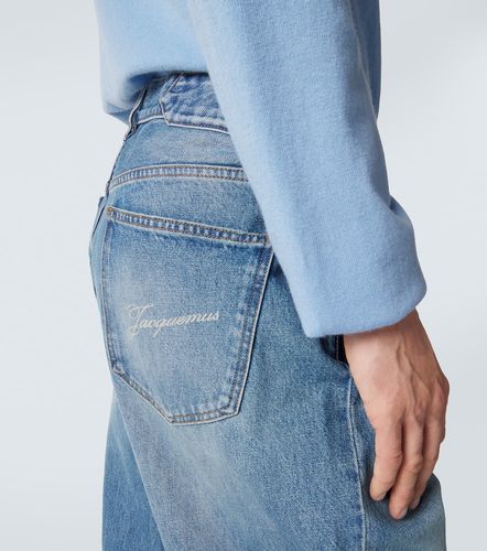 Jeans rectos con efecto desgastado - Jacquemus - Modalova