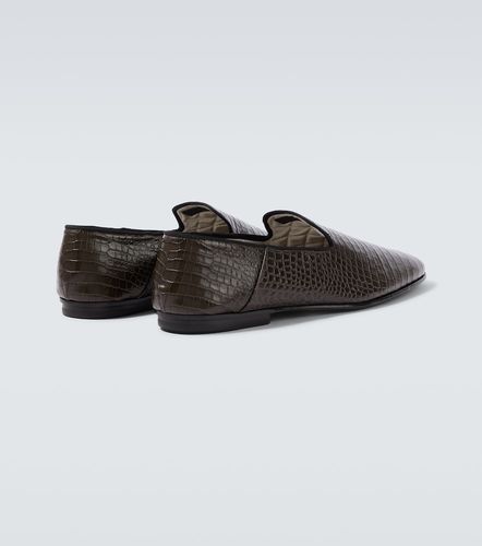 Steven croc-effect leather loafers - Tom Ford - Modalova