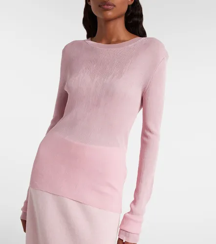 Khaite Top Mosi in maglia di seta - Khaite - Modalova