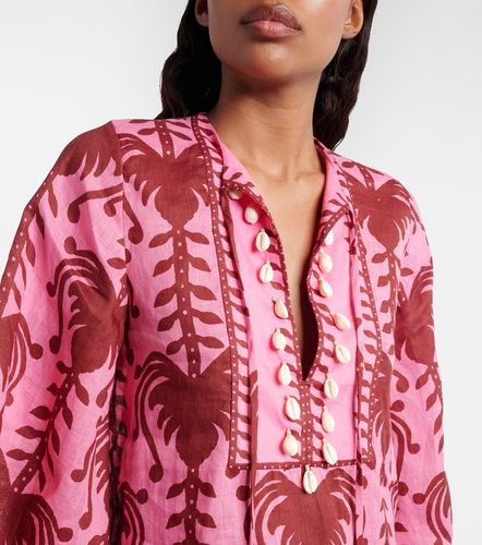 Johanna Ortiz Printed linen tunic - Johanna Ortiz - Modalova