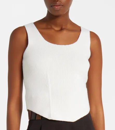 Alaïa Bustier-Top aus einem Wollgemisch - Alaia - Modalova