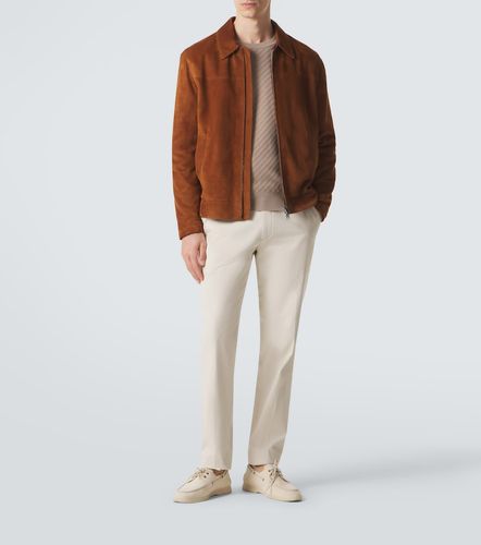 Brioni Cotton-blend straight pants - Brioni - Modalova
