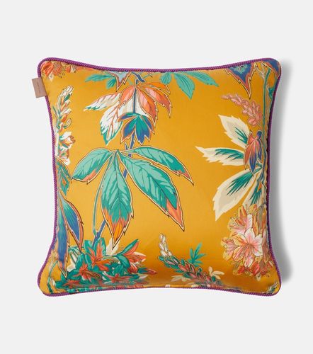 Cuscino in cotone con stampa paisley - Etro - Modalova