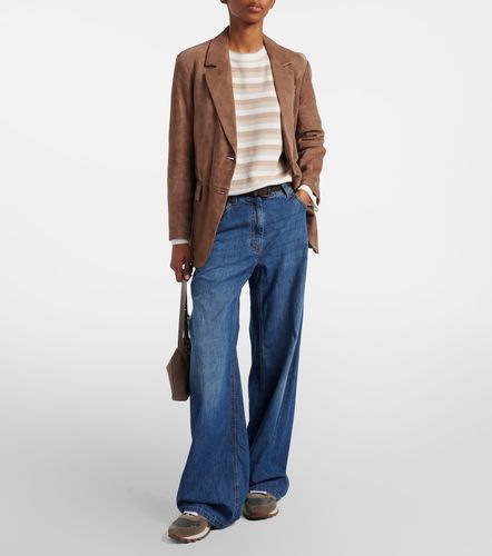 Brunello Cucinelli Blazer de ante - Brunello Cucinelli - Modalova
