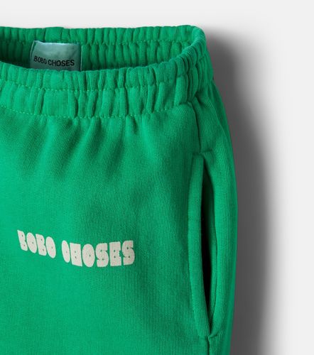 Pantalones deportivos de algodón con logo - Bobo Choses - Modalova