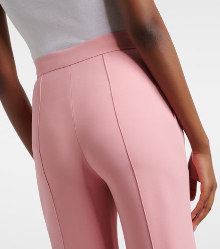 High-rise cady wide-leg pants - Elie Saab - Modalova