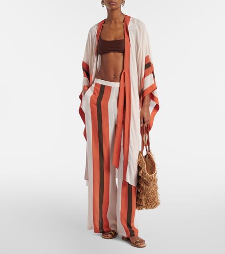 Striped wide-leg pants - Adriana Degreas - Modalova