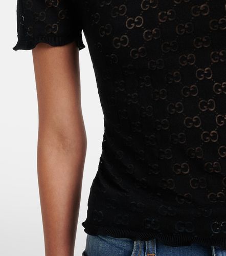 Gucci Pullover GG aus Devoré - Gucci - Modalova