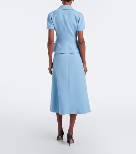 Vestido midi Alexina de crepé de lana - Emilia Wickstead - Modalova