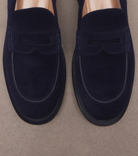 Gianvito Rossi Suede penny loafers - Gianvito Rossi - Modalova