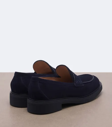 Loafers aus Veloursleder - Gianvito Rossi - Modalova
