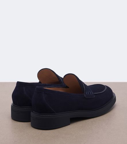 Gianvito Rossi Suede penny loafers - Gianvito Rossi - Modalova