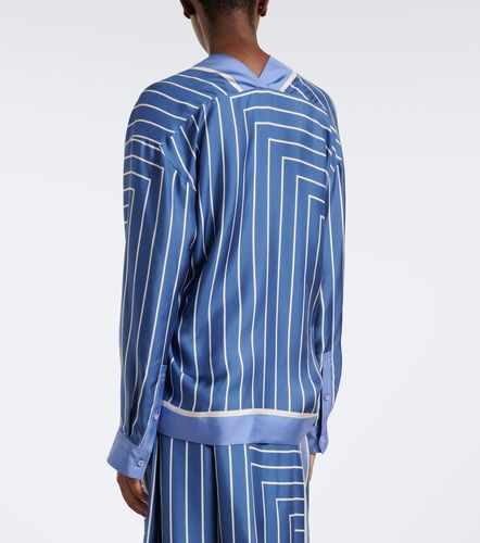 Tod's Camicia in seta a righe - Tod's - Modalova