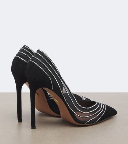 Pumps Dream Girl in rete e suede - Aquazzura - Modalova