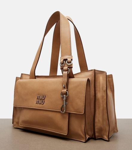 Borsa a spalla Utilitaire in pelle - Miu Miu - Modalova