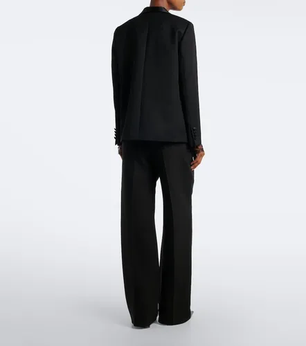 Silk and cotton wide-leg pants - Fendi - Modalova