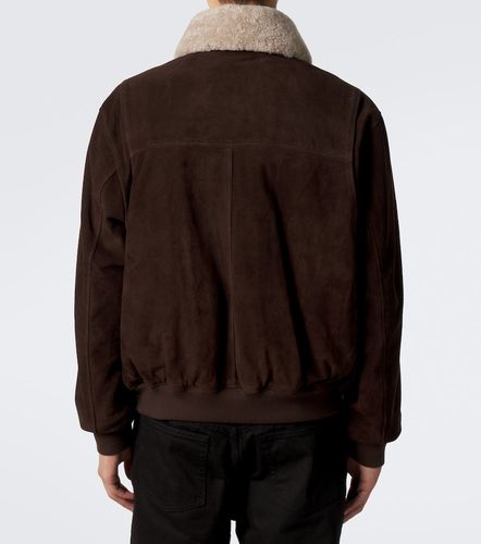 Giacca blouson Bari in suede con shearling - Arma - Modalova