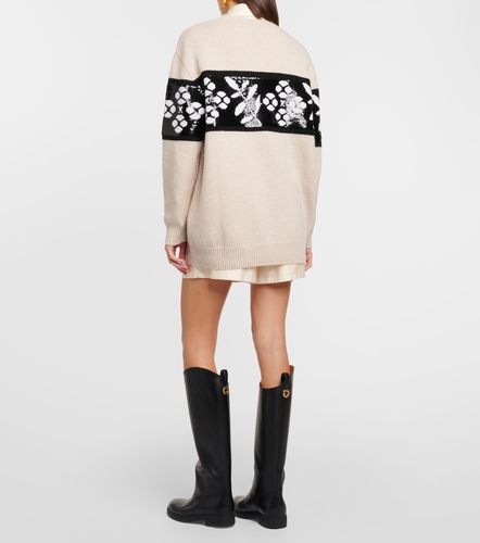 Jacquard wool and cashmere sweater - Max Mara - Modalova