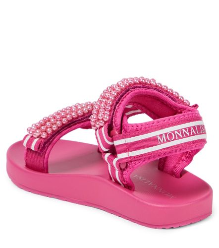 Sandalias Tecno con perlas de imitación - Monnalisa - Modalova