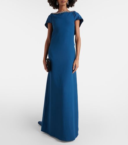 Sallie embellished crepe gown - Safiyaa - Modalova