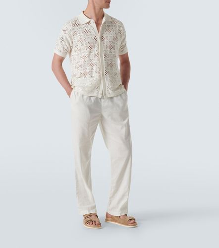 Camicia Raul in cotone crochet - Frescobol Carioca - Modalova
