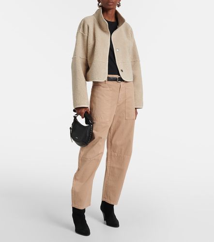 Pantalones cargo Brylie de sarga de algodón - Velvet - Modalova