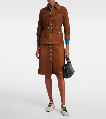 Sneakers Collapse Re-Nylon con suede - Prada - Modalova