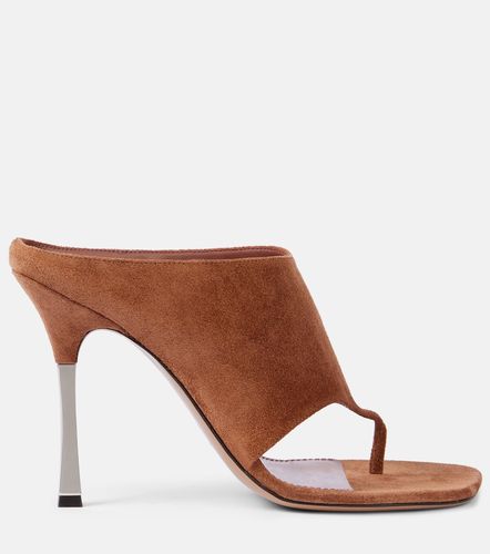 Lorena 100 suede thong sandals - Paris Texas - Modalova