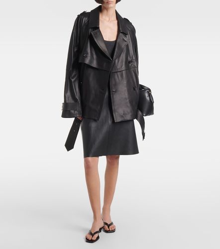 Toteme Oversized leather jacket - Toteme - Modalova