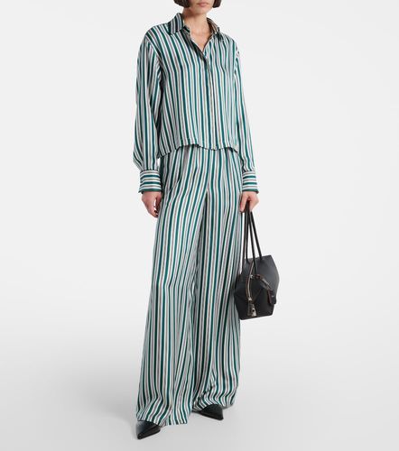 Pantalones anchos Ladino de sarga de seda - Max Mara - Modalova