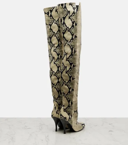 Botas mosqueteras Colt 100 de piel - Khaite - Modalova