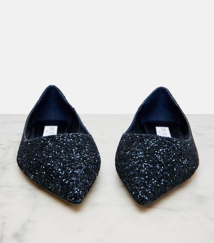Bailarinas Love con glitter - Jimmy Choo - Modalova